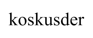 KOSKUSDER