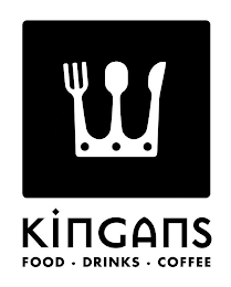 KINGANS FOOD · DRINKS · COFFEE