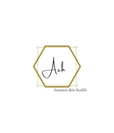 A.S.H AMNION SKIN HEALTH.