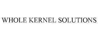 WHOLE KERNEL SOLUTIONS