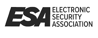 ESA ELECTRONIC SECURITY ASSOCIATION