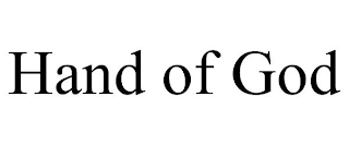 HAND OF GOD