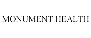 MONUMENT HEALTH