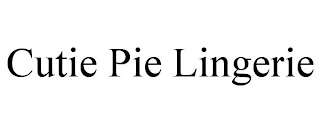 CUTIE PIE LINGERIE