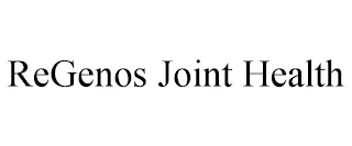 REGENOS JOINT HEALTH