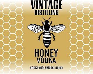 VINTAGE DISTILLING HONEY VODKA VODKA WITH NATURAL HONEY