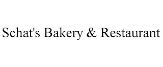 SCHAT'S BAKERY & RESTAURANT