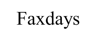 FAXDAYS