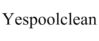 YESPOOLCLEAN
