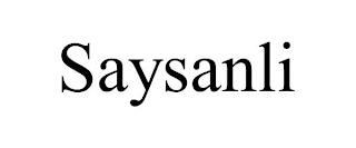 SAYSANLI