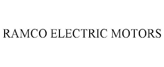 RAMCO ELECTRIC MOTORS