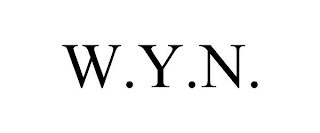 W.Y.N.