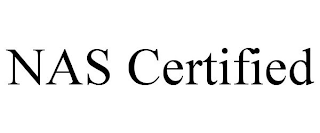 NAS CERTIFIED