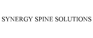 SYNERGY SPINE SOLUTIONS