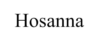 HOSANNA