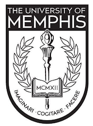 THE UNIVERSITY OF MEMPHIS MCMXII IMAGINARE · COGITARE · FACERE