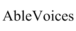 ABLEVOICES