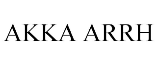 AKKA ARRH