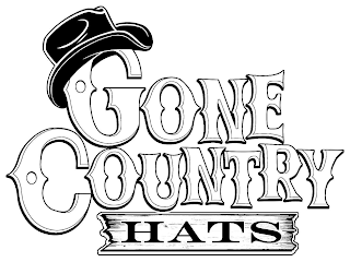 GONE COUNTRY HATS