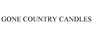 GONE COUNTRY CANDLES