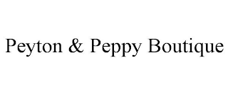 PEYTON & PEPPY BOUTIQUE