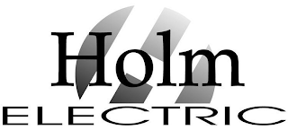 H HOLM ELECTRIC