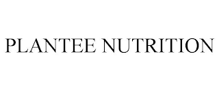 PLANTEE NUTRITION