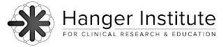 HANGER INSTITUTE FOR CLINICAL RESEARCH & EDUCATION