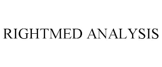 RIGHTMED ANALYSIS