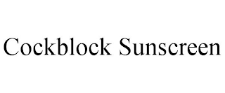 COCKBLOCK SUNSCREEN