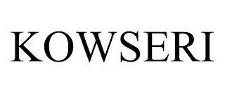 KOWSERI