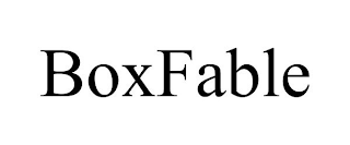 BOXFABLE