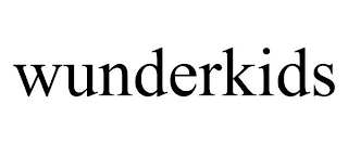 WUNDERKIDS