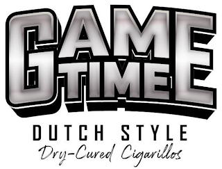 GAME TIME DUTCH STYLE DRY-CURED CIGARILLOS