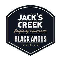 JACK'S CREEK, ORIGIN OF AUSTRALIA, BLACK ANGUS