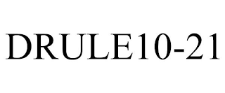 DRULE10-21