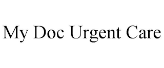 MY DOC URGENT CARE