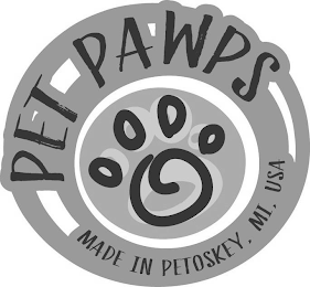 PET PAWPS MADE IN PETOSKY, MI, USA