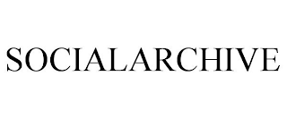 SOCIALARCHIVE