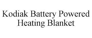 KODIAK BATTERY POWERED HEATING BLANKET