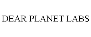 DEAR PLANET LABS