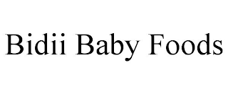 BIDII BABY FOODS