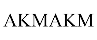 AKMAKM