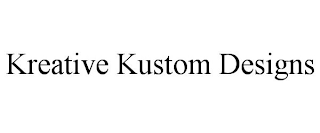 KREATIVE KUSTOM DESIGNS