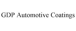 GDP AUTOMOTIVE COATINGS