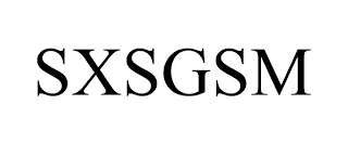 SXSGSM