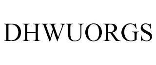DHWUORGS