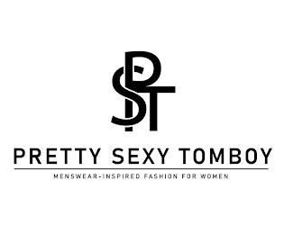 PST  PRETTY SEXY TOMBOY MENSWEAR-INSPIRED FASHION FOR WOMEN.