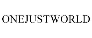 ONEJUSTWORLD