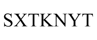 SXTKNYT